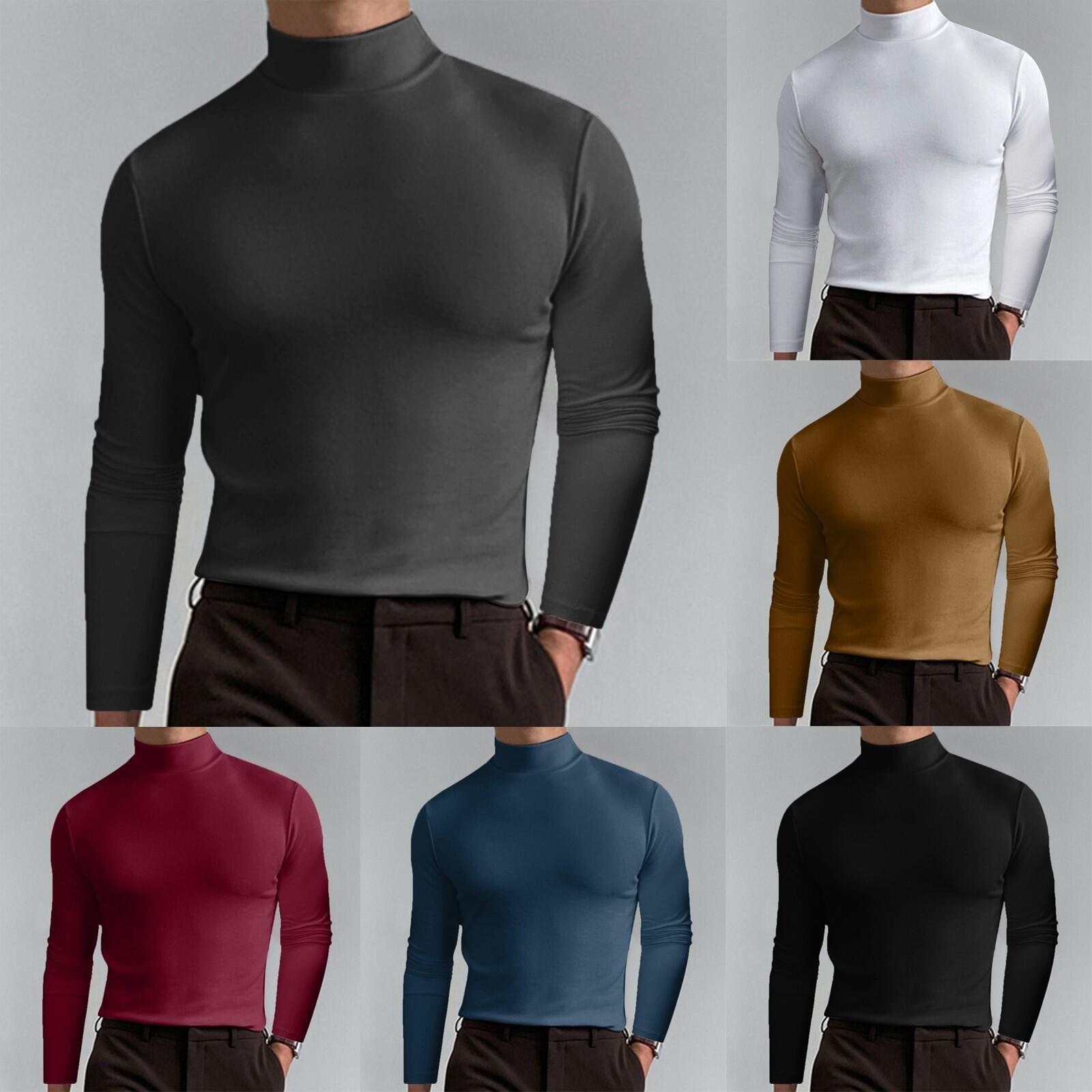 Jason – De Slim Fit Longsleeve met Opstaande Kraag die jouw Stijl Versterkt